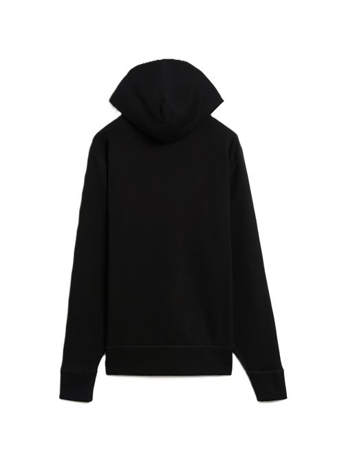 Felpa con zip Polo Ralph Lauren nero Polo Ralph Lauren | 710813297001POLO BLACK